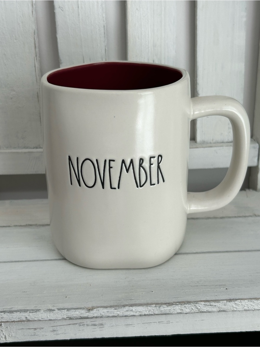 Rae Dunn November Mug HTF